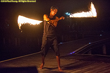 fire dancer